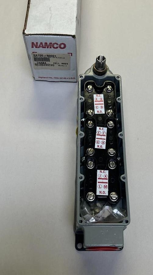 NAMCO,EA700-60001,LIMIT SWITCH MISSING COVER / FACEPLATE