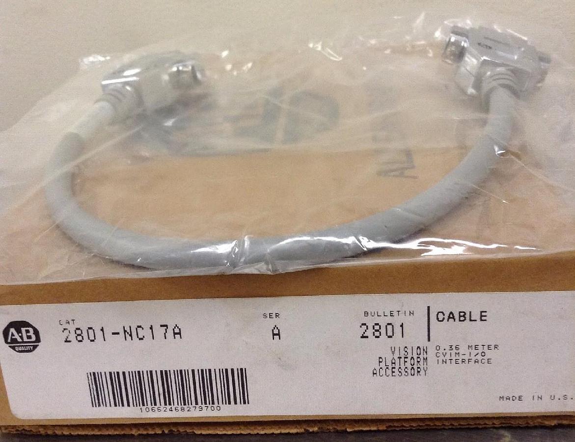Allen Bradley,2801-NC17A,Cable Vision Platform Accessory 0.36 Meter I/O Interfac