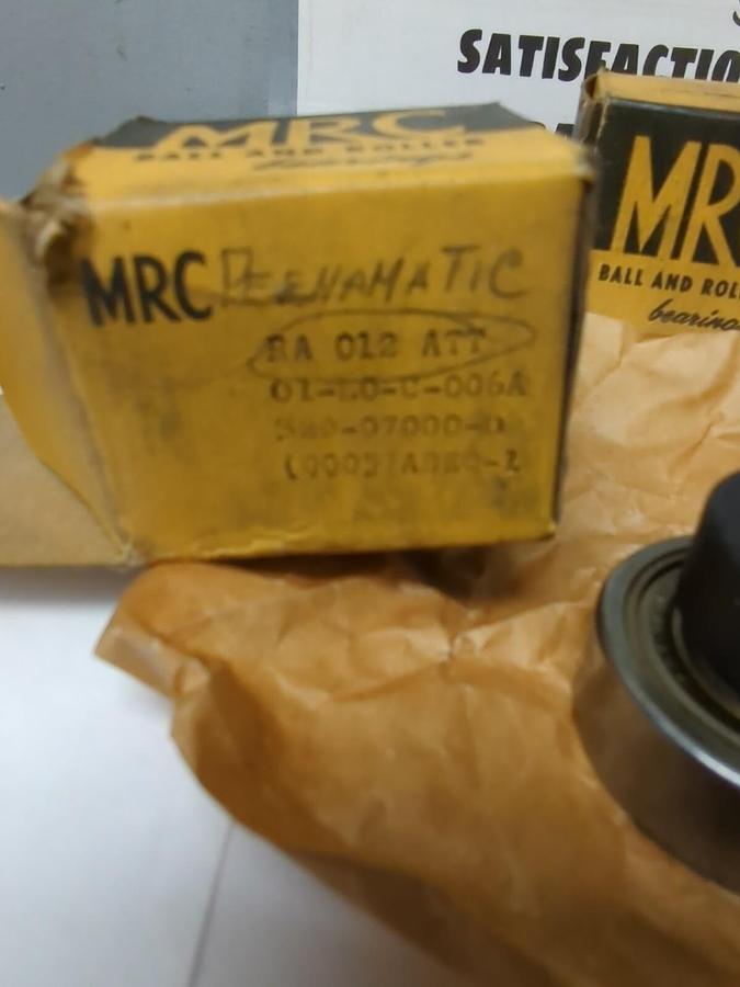 MRC,RA012ATT,BALL BEARING WITH LOCKING COLLAR 3/4 INCH BORE LOT OF 3 NOS