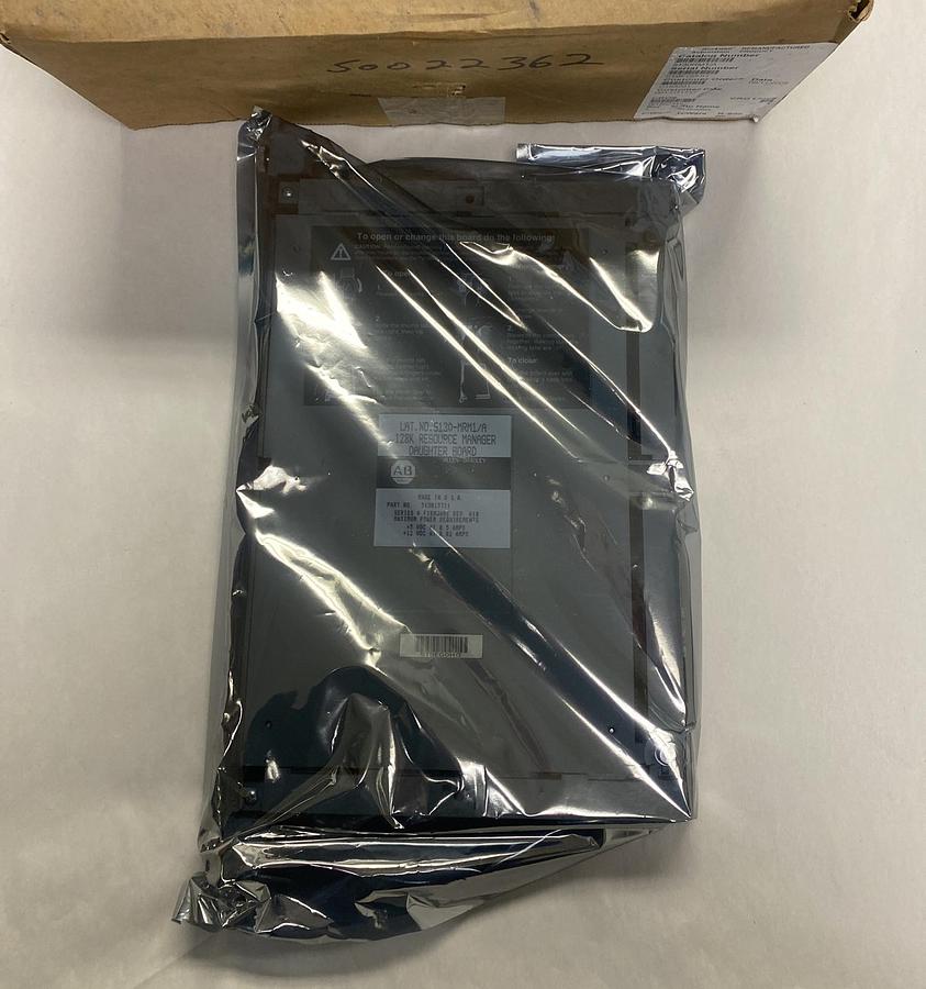 Used ALLEN BRADLEY,5130-RM1,SER A RESOURCE MANAGER DAUGHTER BOARD REFURBISHED SEALED