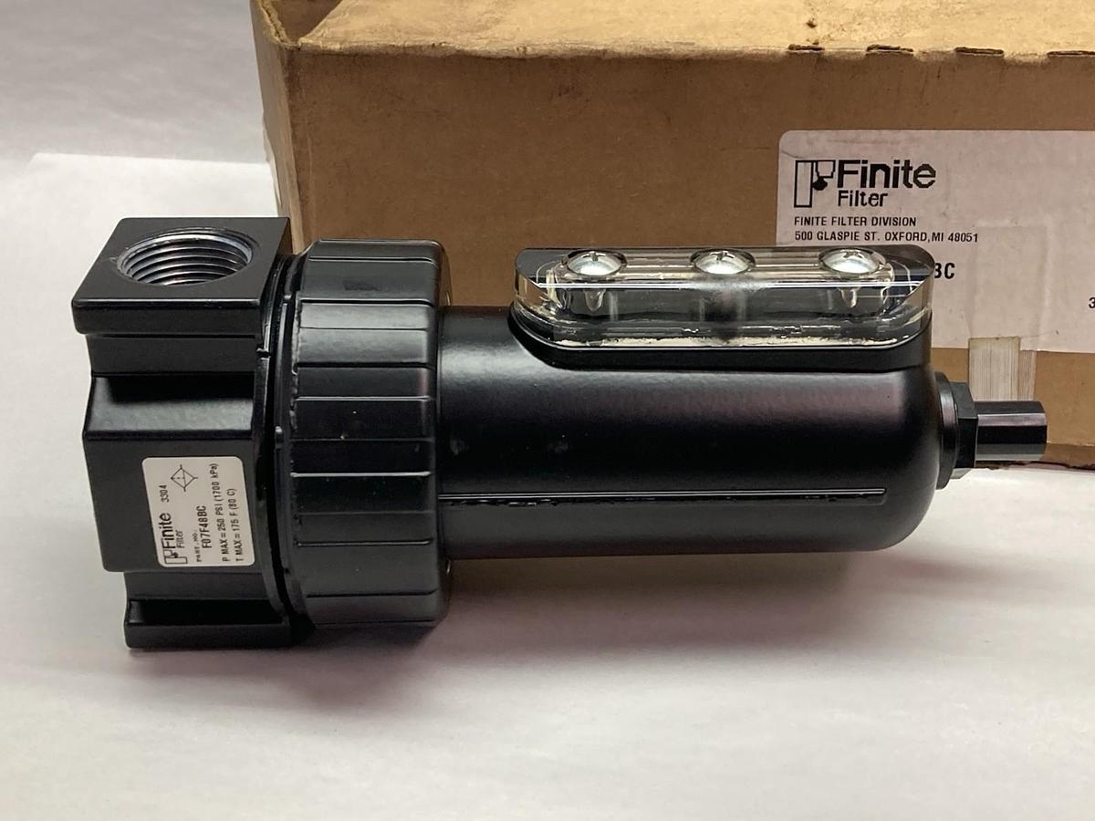 Finite,07F38BC,Compressed Air Filter 250PSI