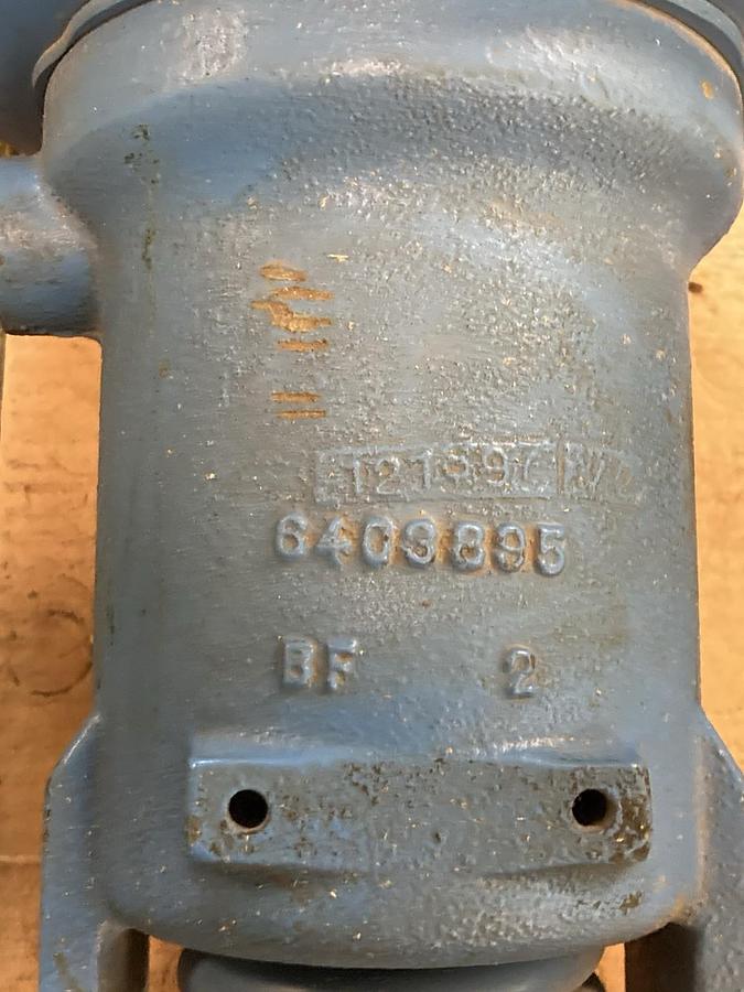 Used Neles-Jamesburry,G130EGC42CF2G,Steel Control Valve Size 3/4" Class 150