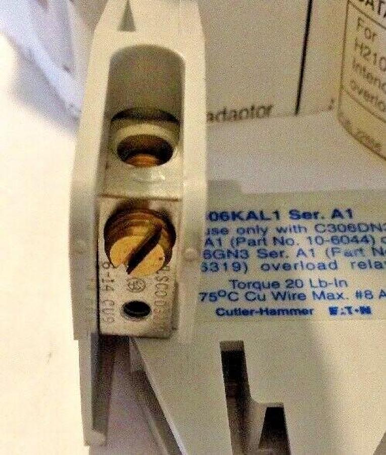 Eaton Cutler-Hammer,C306KAL1,Lug Adapter Assembly  LOT OF 4