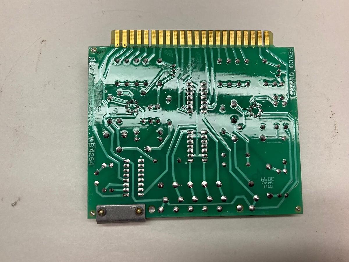 Used Femco,WBA4264,Rev B Circuit Board