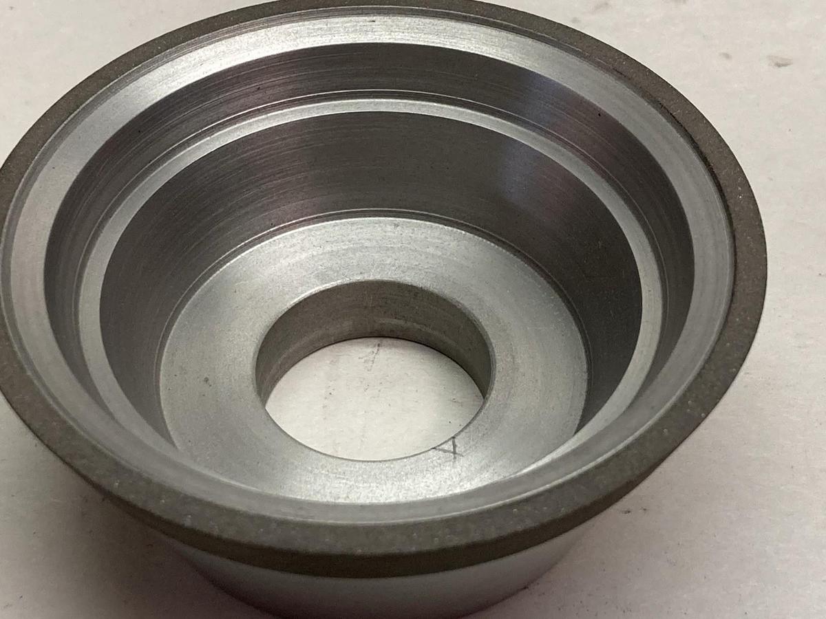 Regal Diamond Products,Type D11V9,Grinding Wheel 3-3/4x1-1/2x1-1/4 Hole 106867-2