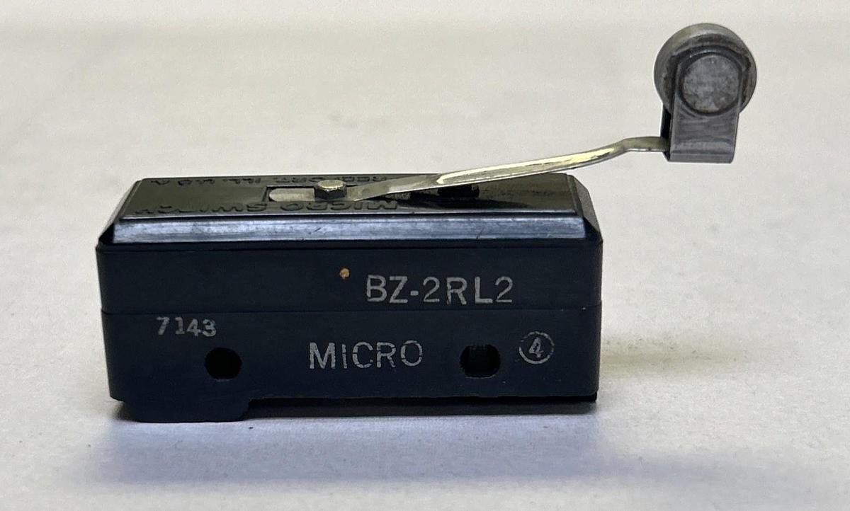 Used HONEYWELL MICROSWITCH,BZ-2RL2,LIMIT SWITCH