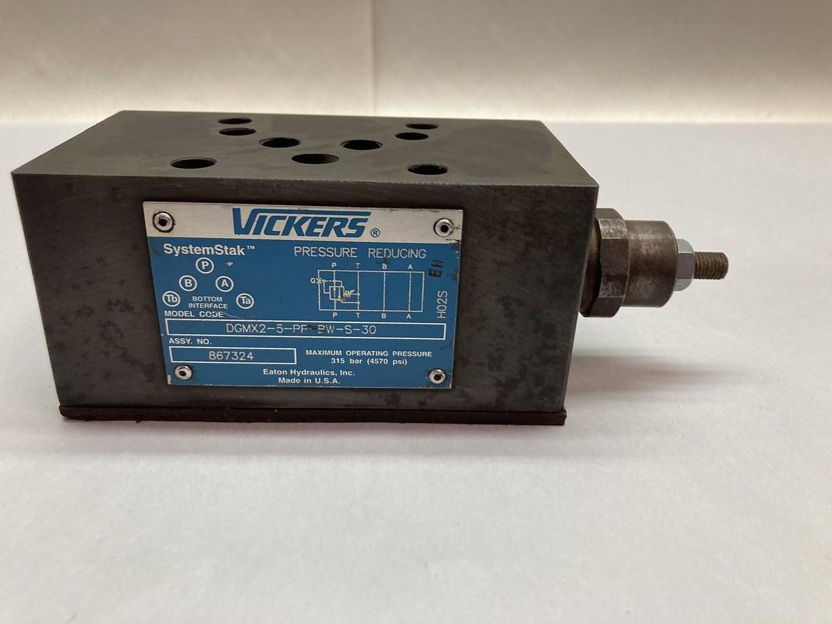 Used Vickers,DGMX2-5-PP-BW-S-30,Hydraulic Reducing Valve