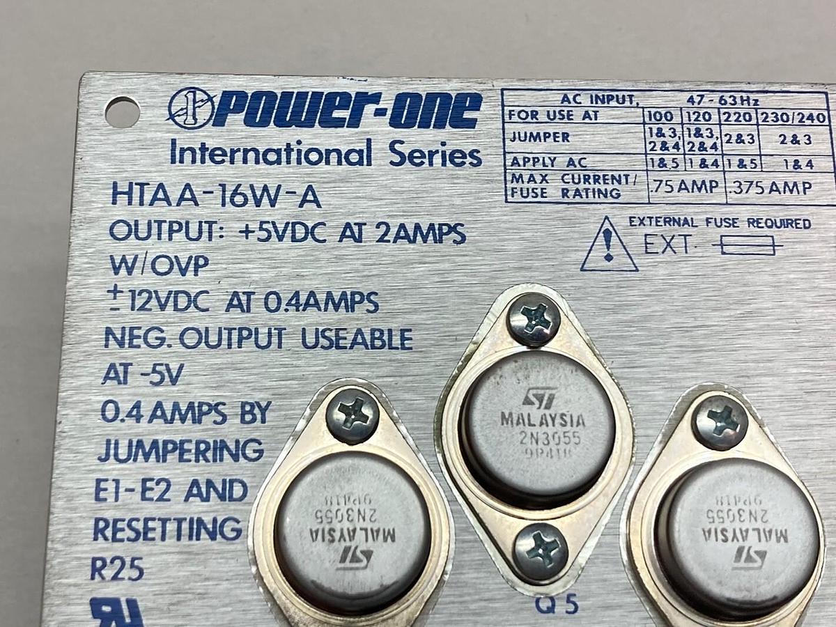 Used International Power,IHCAA-16W,Power Supply 5VDC 2A