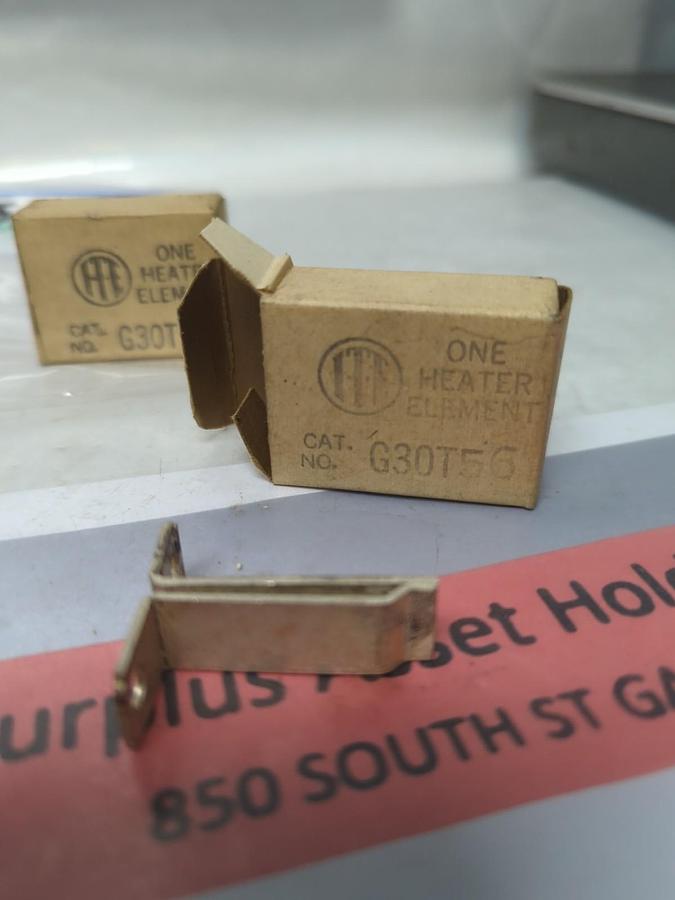 ITE,G30T56,OVERLOAD HEATER ELEMENT LOT OF 3 NOS