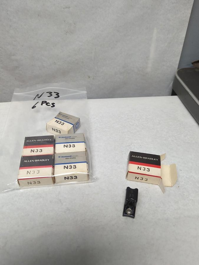 ALLEN BRADLEY,N33,OVEROAD RELAY HEATER ELEMENT LOT OF 6 NOS