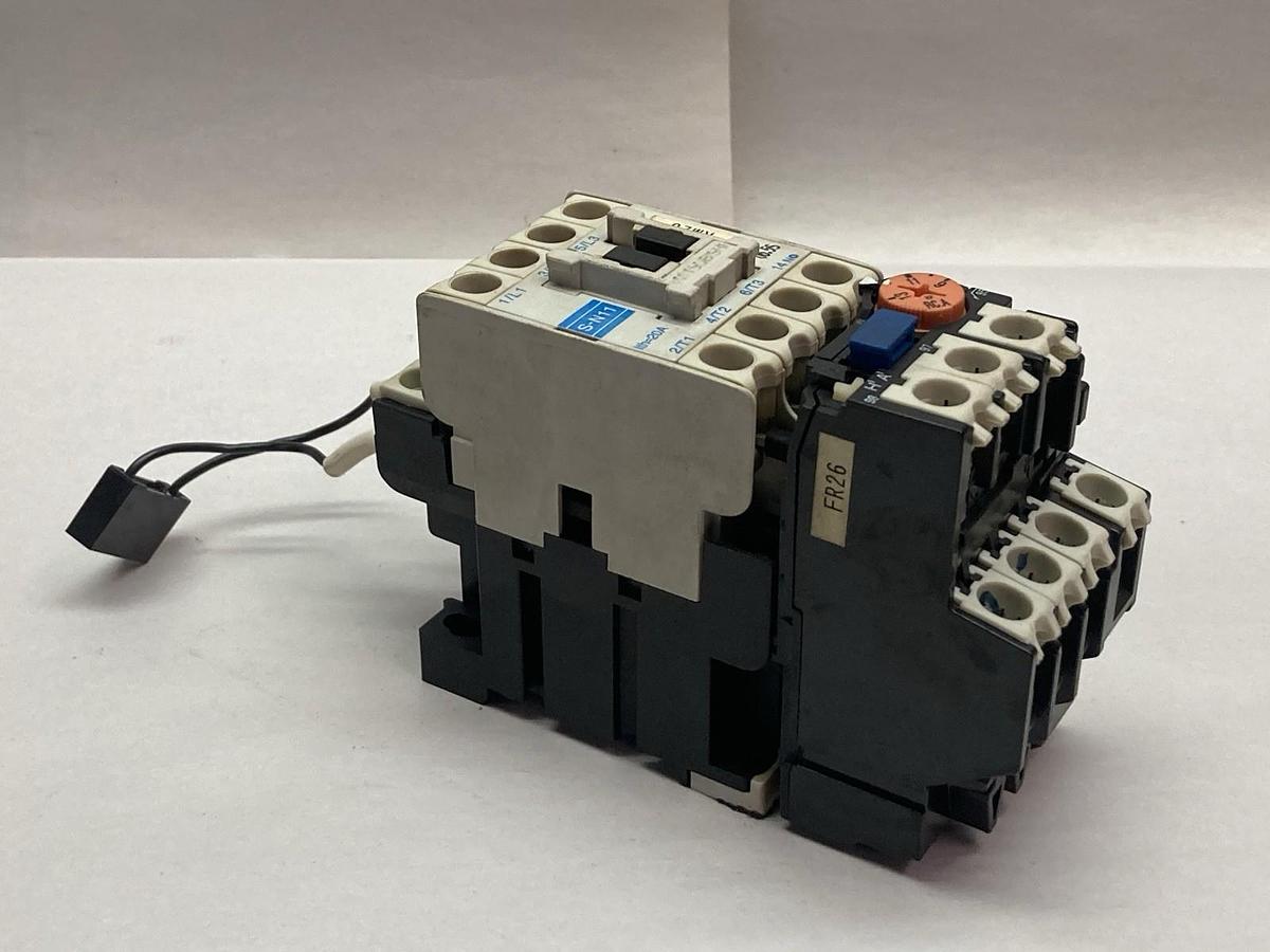 Used Mitsubishi,S-N11,Magnetic Contactor 20A w/TH-N12KP Overload Relay