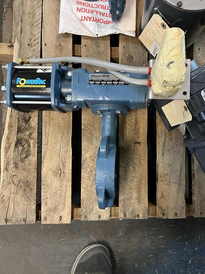 DEZURIK,9470312,CYLINDER POWERPAC ACTUATOR SIZE 3-WI BUTTERFLY VALVE 3" 175 CWP