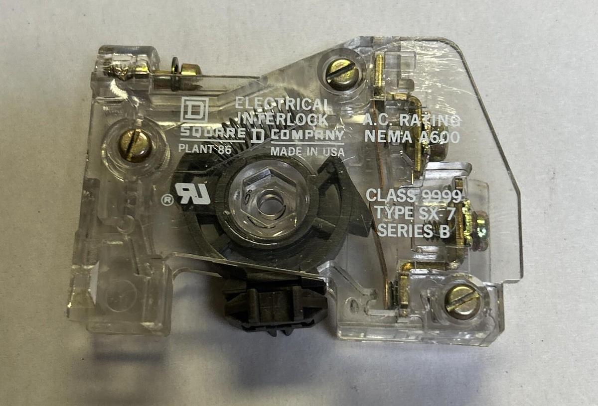 SQUARE D,9999SX-7,CONTACT BLOCK NOS