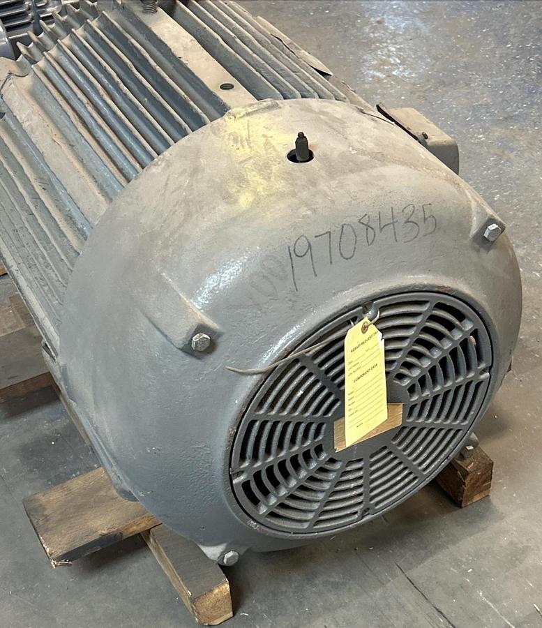 Used WESTINGHOUSE,444US,MOTOR 100HP 3565 RPM 440V 444US FRAME