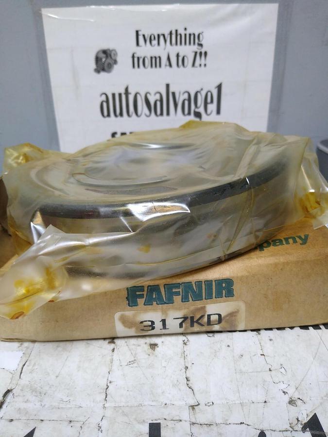 FAFNIR,317KD,DEEP GROOVE BALL BEARING 1-SHIELD NOS