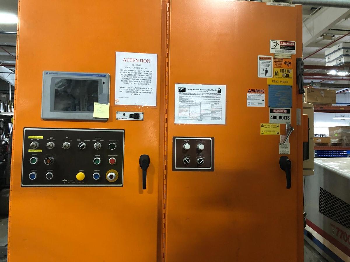 Used 100 Ton Minster P2-100 Piece-Maker Used Metal Stamping Press w/Feed Line