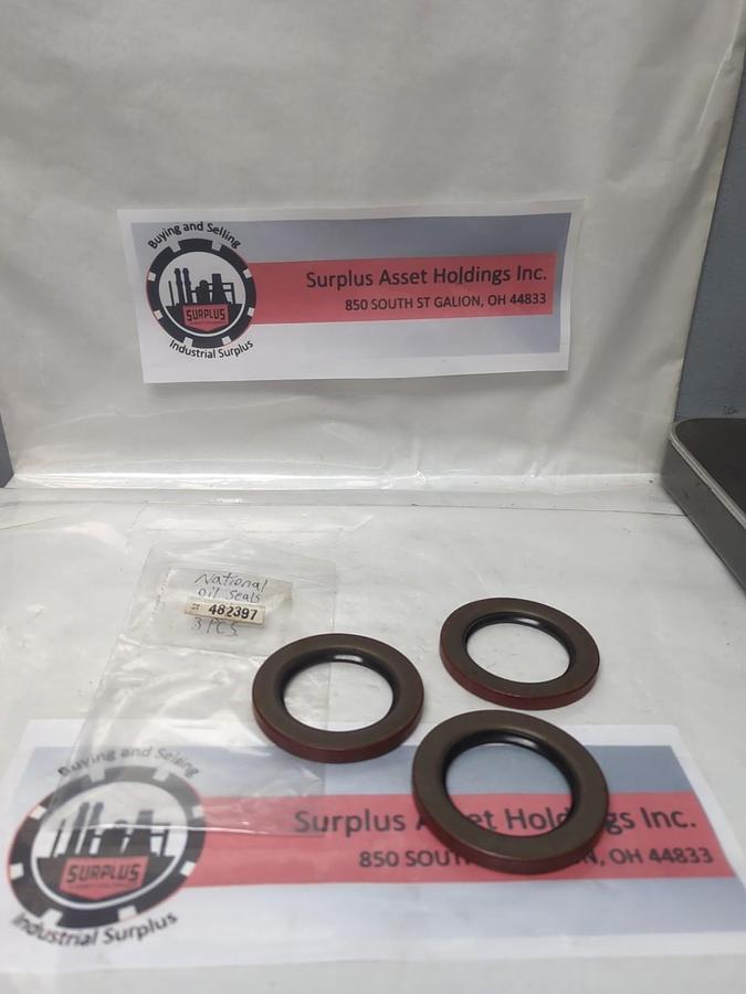 NATIONAL OIL SEALS,482397,OIL SEAL LOT OF 3 MISSING BOXES NOS