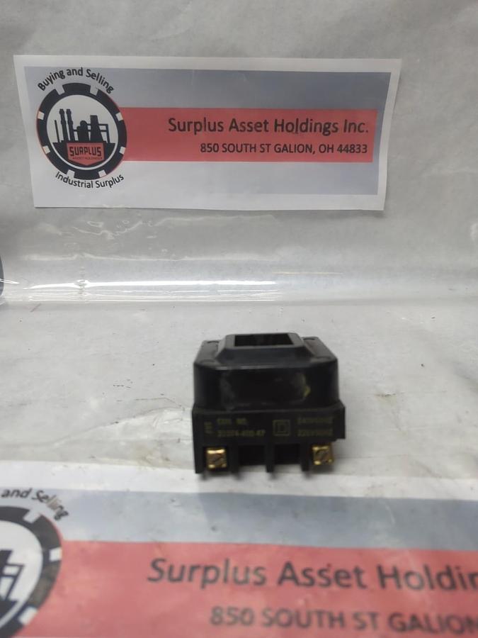 Used SQUARE D,31074-400-47,MAGNETIC COIL 240/220V 60/50HZ PRE-OWNED