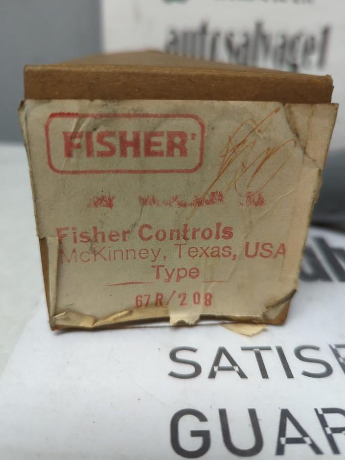 FISHER CONTROLS,67R-208,REGULATOR NOS