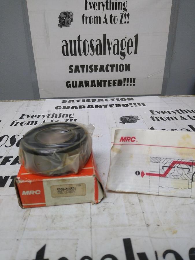 Used MRC,5205-M/H501,Double Row Angular Contact Bearing NOS