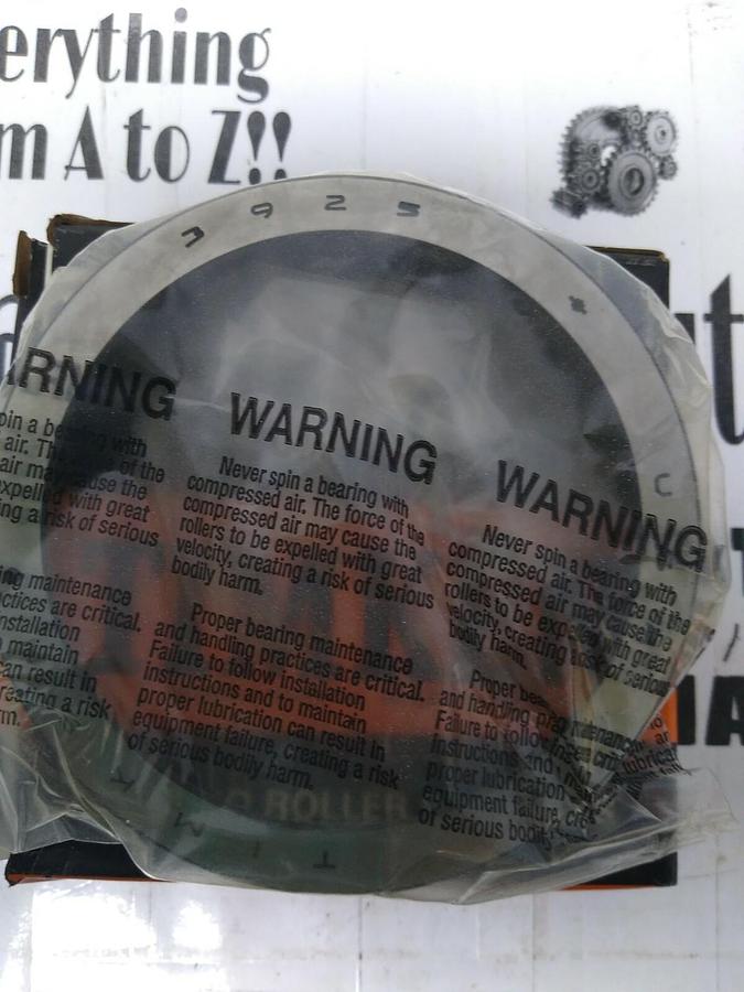 Used Timken,3925,Roller Bearing Cup NOS