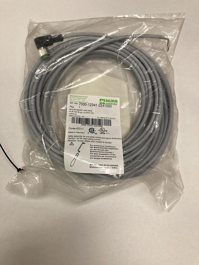 Murr,7000-12341-2241000 M12,Cable
