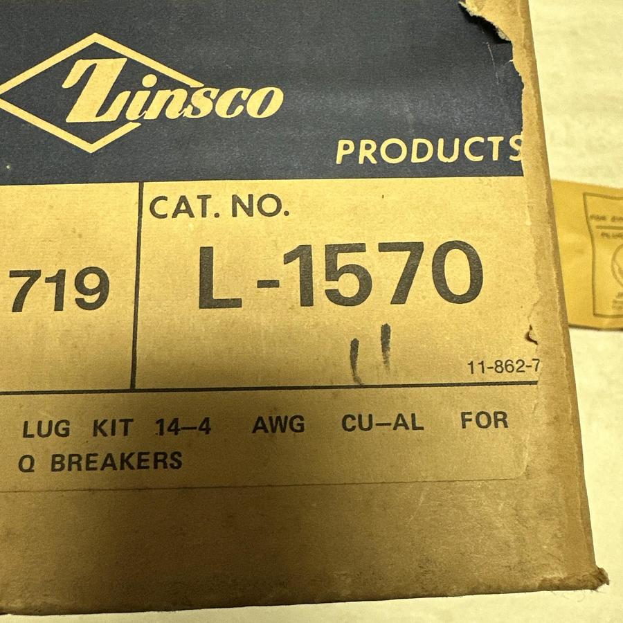 Used Zinsco,L-1570,Lug Kit 14-4 For Q-Breakers