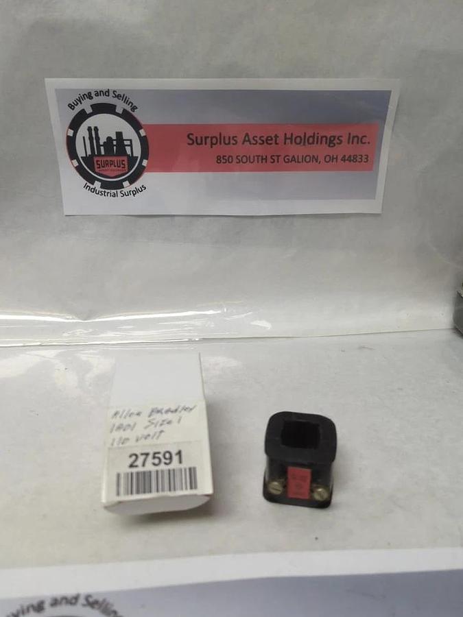 Used ALLEN-BRADLEY,1A01,COIL 110V SIZE 1 PRE-OWNED