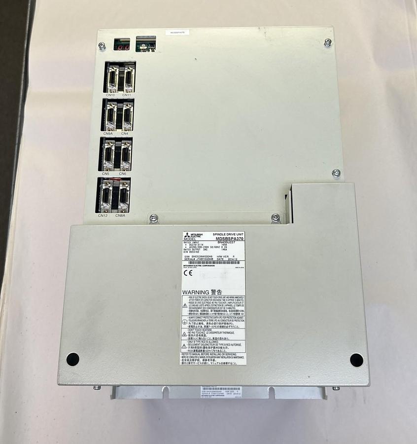 Used MITSUBISHI,MDSBSPA370,SPINDLE DRIVE UNIT
