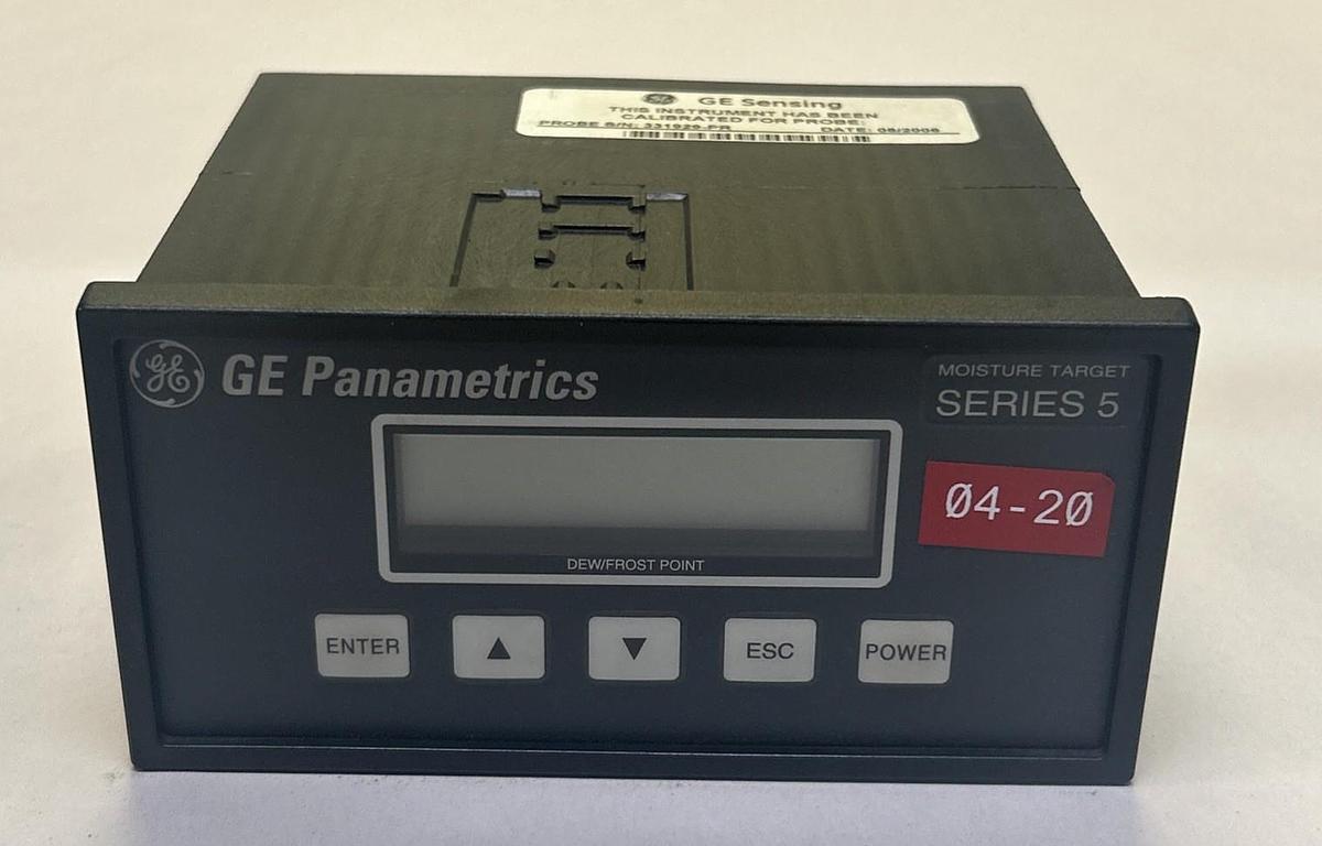 Used GENERAL ELECTRIC PANAMETRICS,MTS5-321-10,HYGROMETER MOISTURE TARGET CONTROLLER