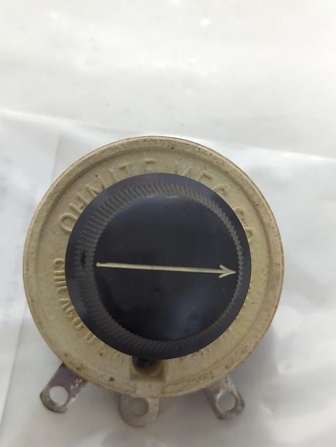 Used OHMITE,0332,POTENTIOMETER SERIES A PRE-OWNED