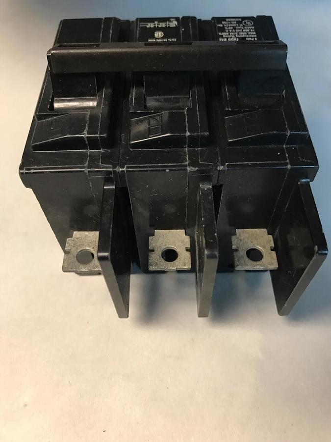Used Siemens,BQ3B020,Circuit Breaker 20AMP 240V 3 pole