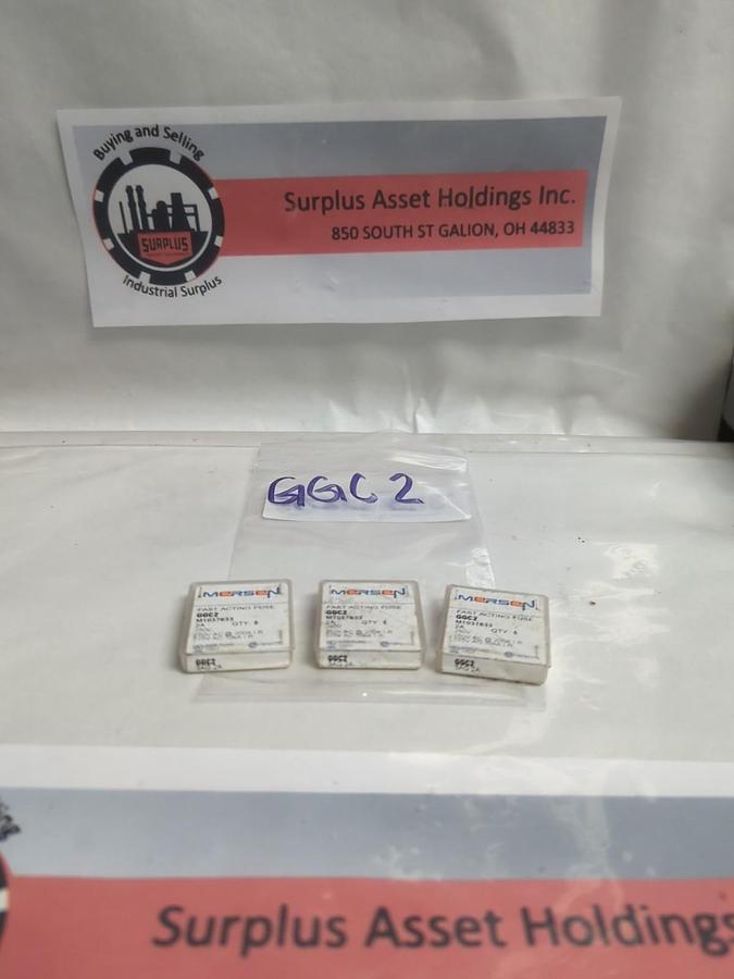 MERSEN,GGC-2,FAST ACTING 2 AMP FUSE LOT OF 15 NOS
