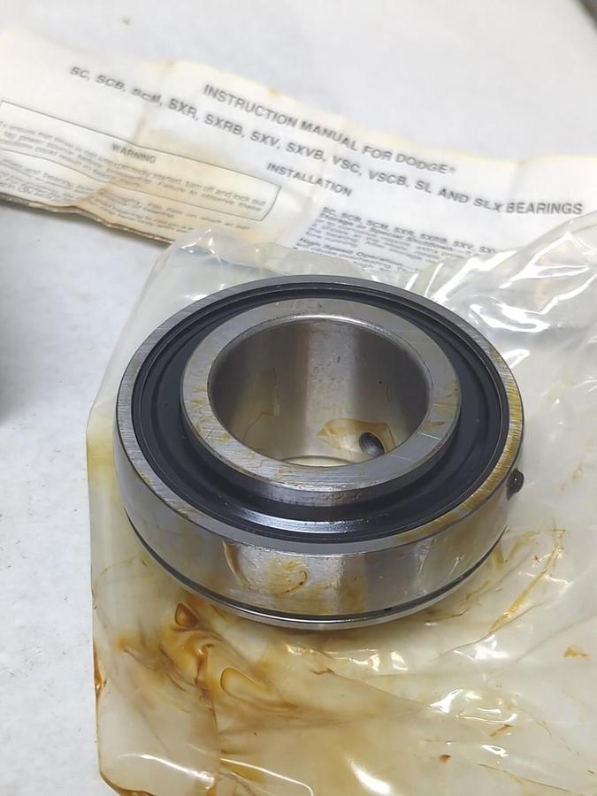 DODGE,123344,SC BEARING & SET SCREW SIZE 209X1-11/16 NOS
