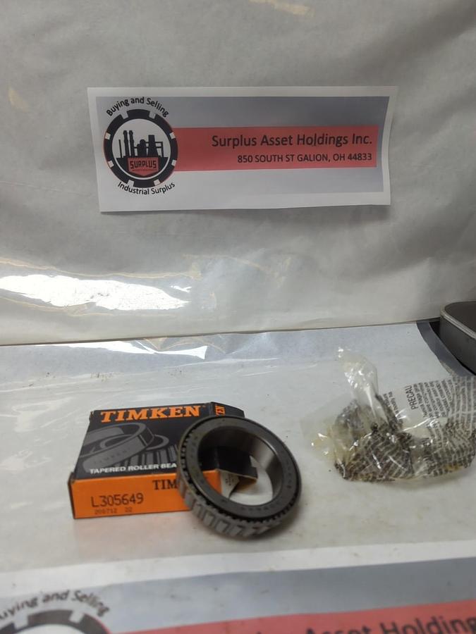 TIMKEN,L305649,ROLLER BEARING CONE NOS