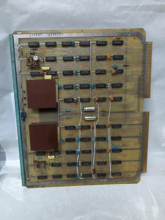 Used BENDIX,3729050,S5 ABSOLUTE RESOLVER DIGITIZER CIRCUIT BOARD PRE-OWNED