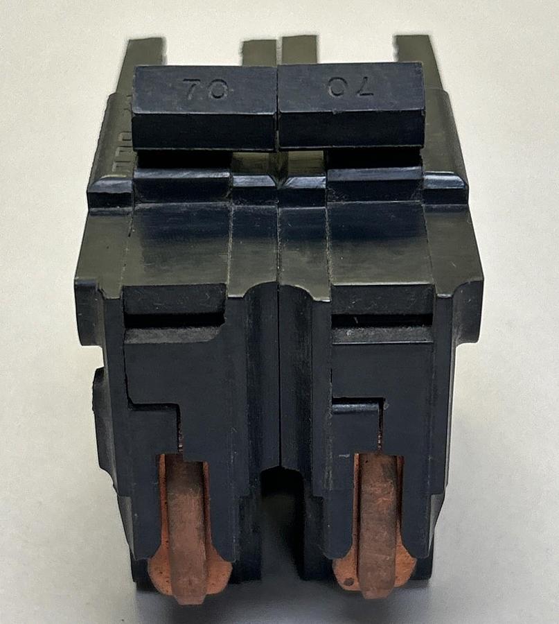 Used FEDERAL PACIFIC,N270,CIRCUIT BREAKR 70A 240V 2P