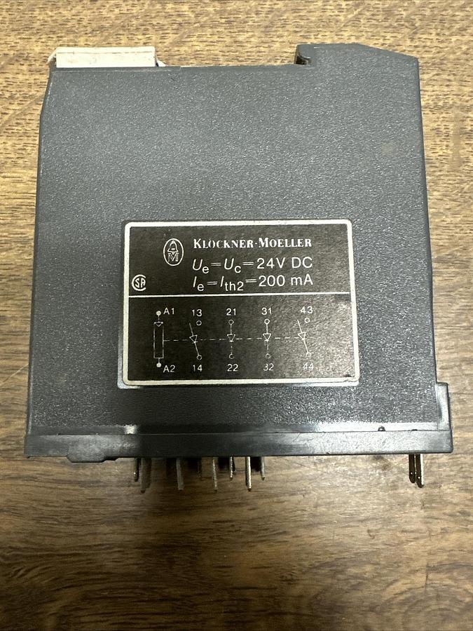 Used Klockner & Moeller,ETS 00-22,Relay Module