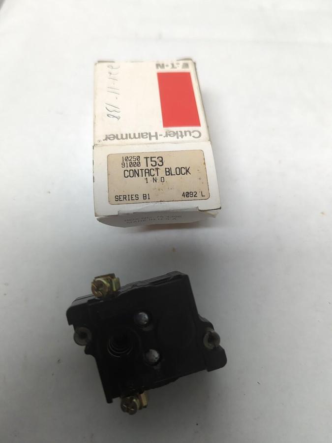 CUTLER-HAMMER,T53,CONTACT BLOCK LOT OF 2 NOS