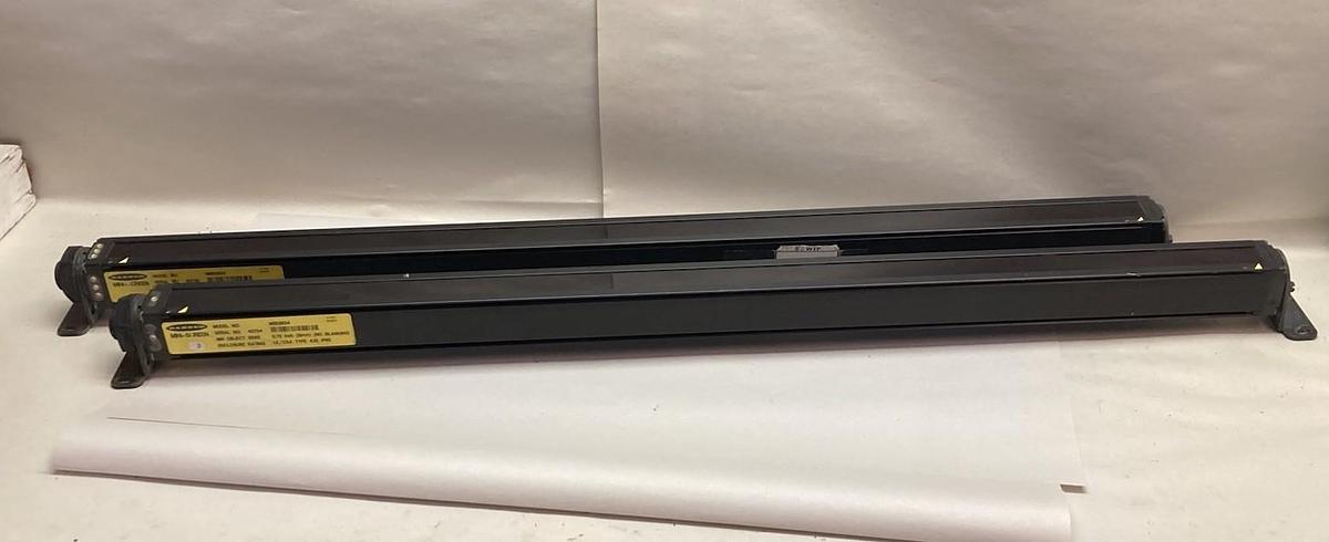 Used Banner,MSR2824 MSE2824,Light Curtain Pair 0.75 Inch Type 4,13 IP65