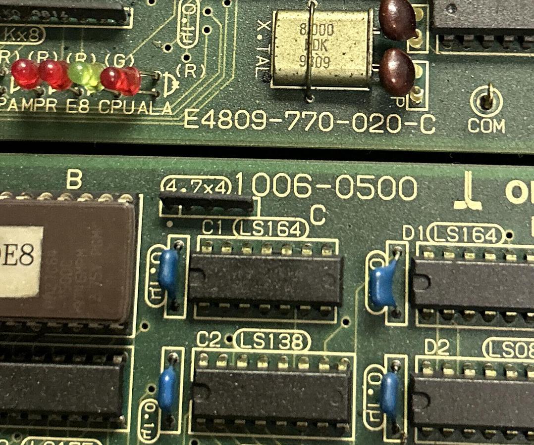 Used OKUMA,BLII-D,SERVO DRIVE E4809-770-020-C/E4809-770-020-C DRIVE BOARDS