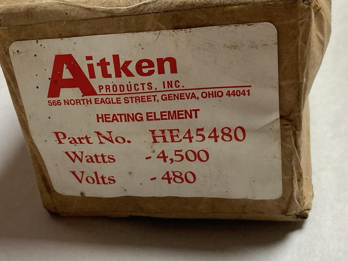 Aitken,HE45480,Infrared Heating Element 480V 4500 Watts