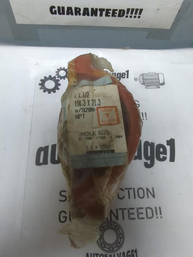 VICTAULIC,STYLE 920N,4 IN X 1/2 IN MECHANICAL T-BOLTED BRANCH OUTLET NOS