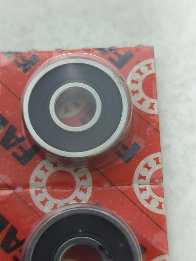 FAG,608RS,ROLLER BEARING LOT OF 6 NEW