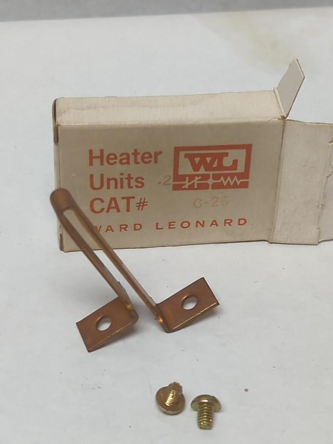 WARD LEONARD,C26,OVERLOAD HEATER ELEMENT LOT OF 2 NOS