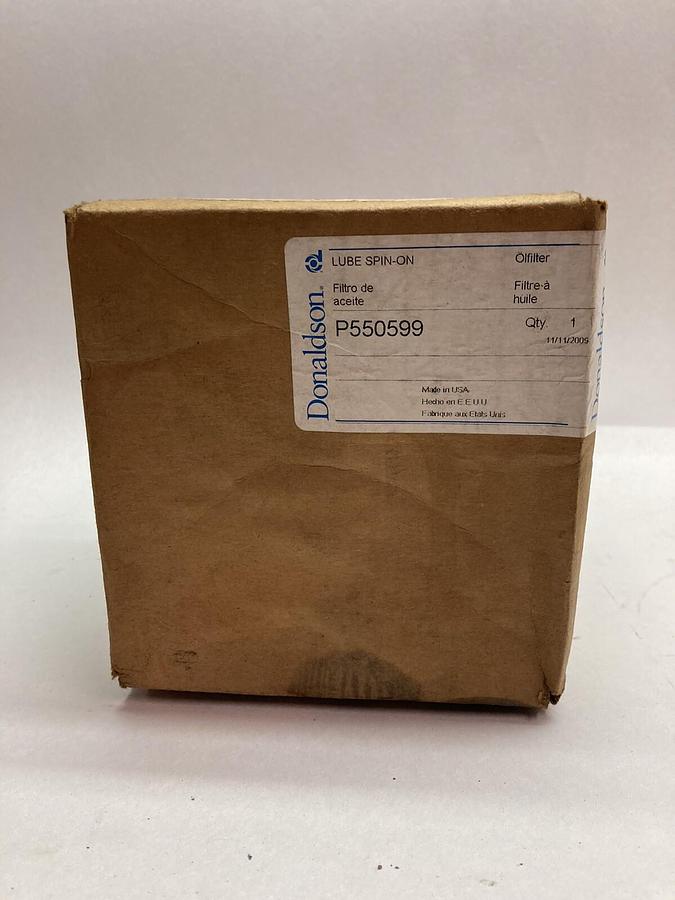 Used Donaldson,P550599,Spin On Lube Filter