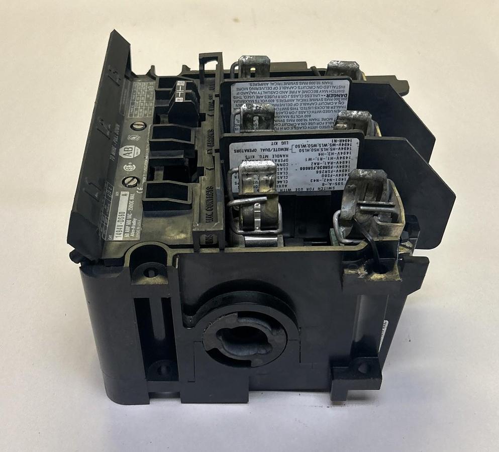 Used ALLEN BRADLEY,1494V-DS60,DISCONNECT SWITCH 60A 600V