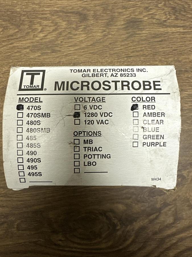 Microstrobe,470S-1280,Red Strobe Light