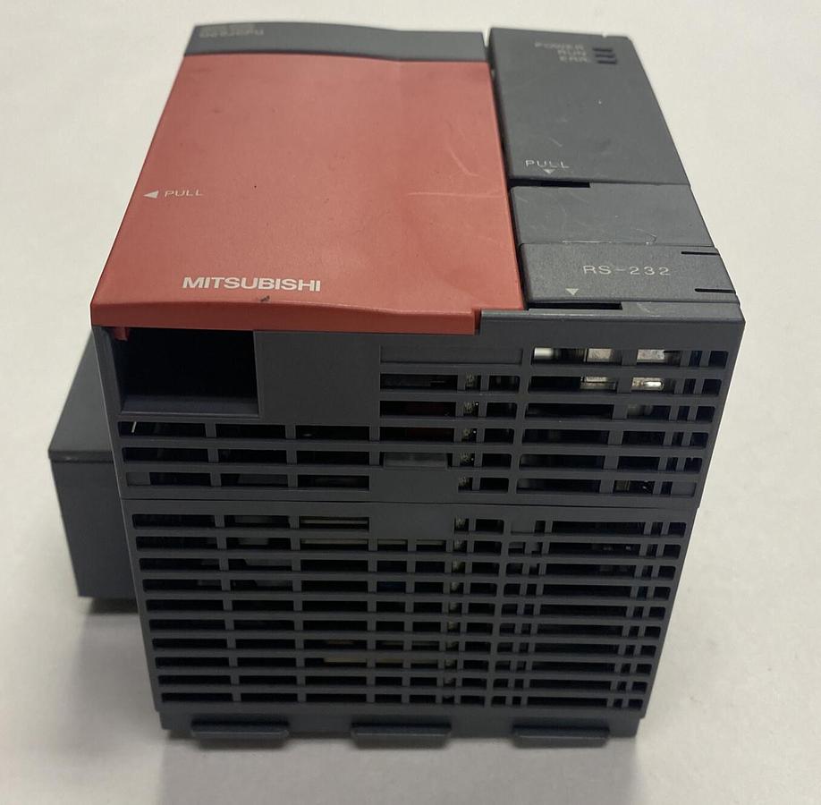 Used MITSUBISHI,Q00JCPU,POWER SUPPLY AND CPU MODULE
