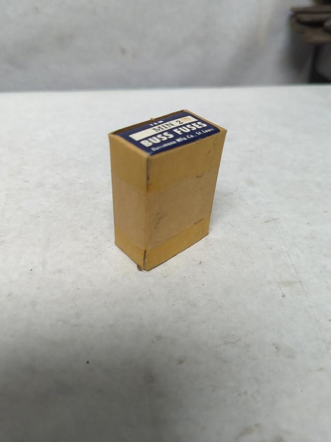 COOPER BUSSMANN,MIN 2,BUSS 2 AMP FUSES BOX OF 10 NOS
